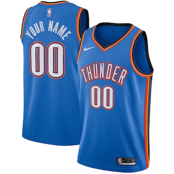 Custom Oklahoma City Thunder Jersey